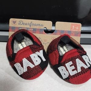 Childs Unisex Dearform Baby Bear 3 - 6 Month Slippers